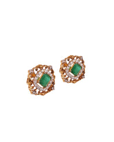 Emerald Stud Earrings